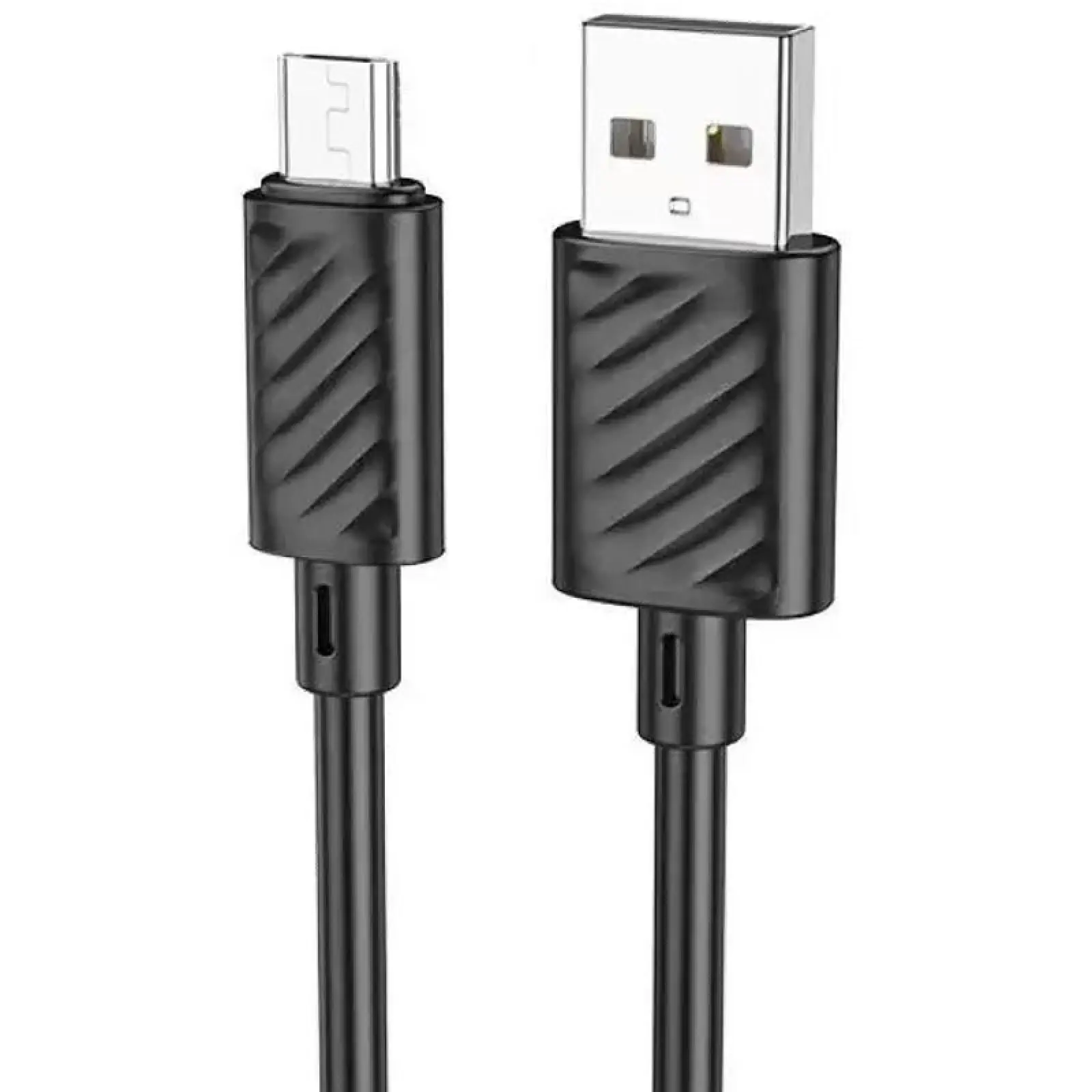 Data kabel Hoco X88 Gratified USB to MicroUSB (1m), Black