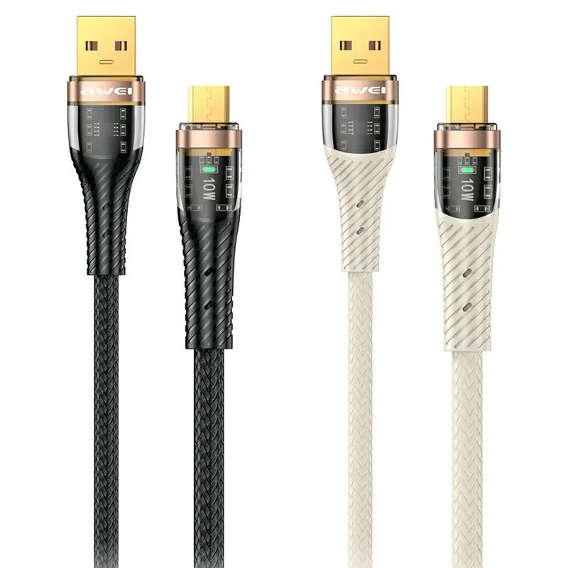 Data kabel Awei CL-229 USB to MicroUSB 2.4A (1m)