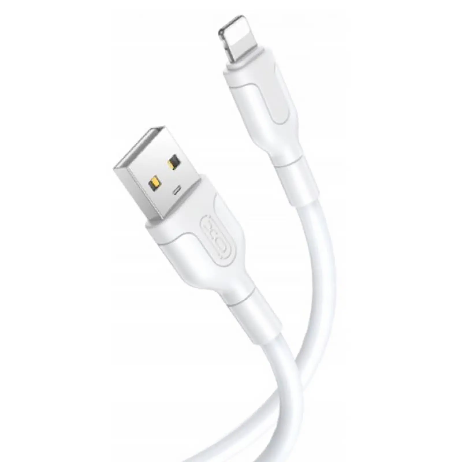 Data kabel XO NB-212 USB-A to Lightning 2.1A (1m), White