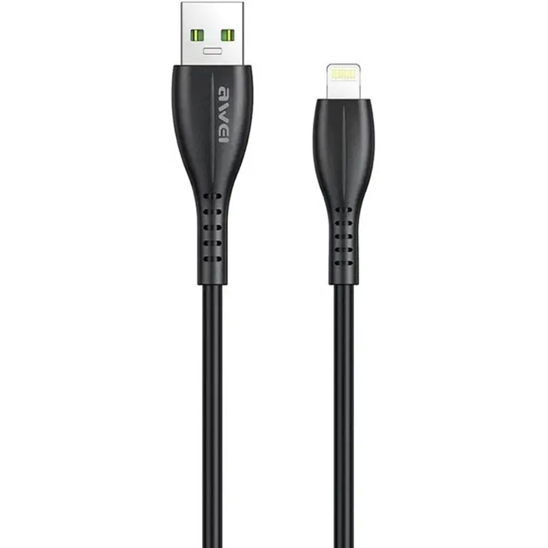 Data kabel Awei CL-115 USB to Lightning 2.4A (1m)