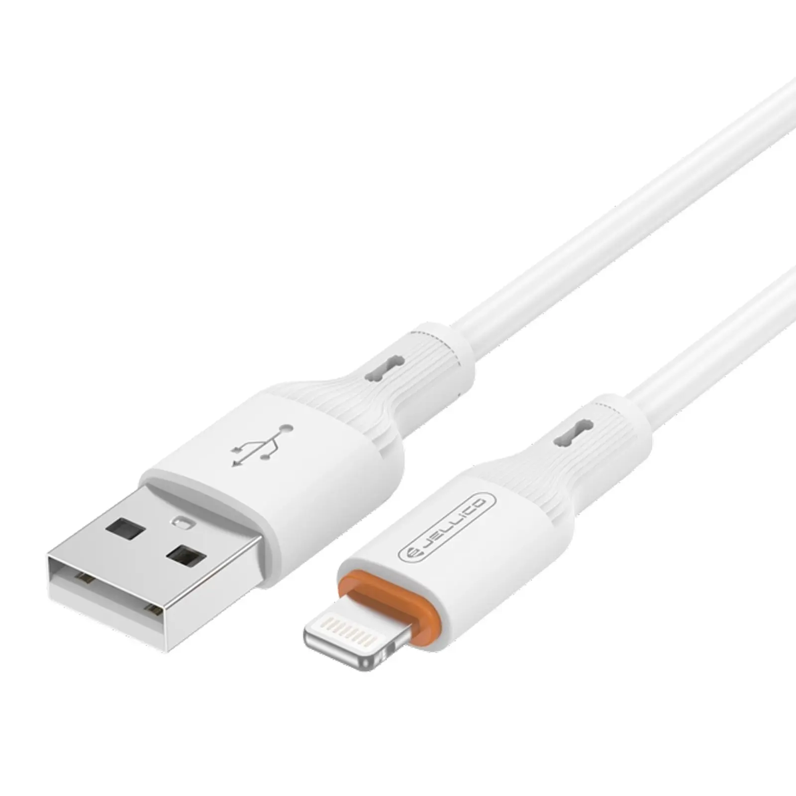 Kabel Jellico B29 USB to Lightning 3.1A (1m), White 1