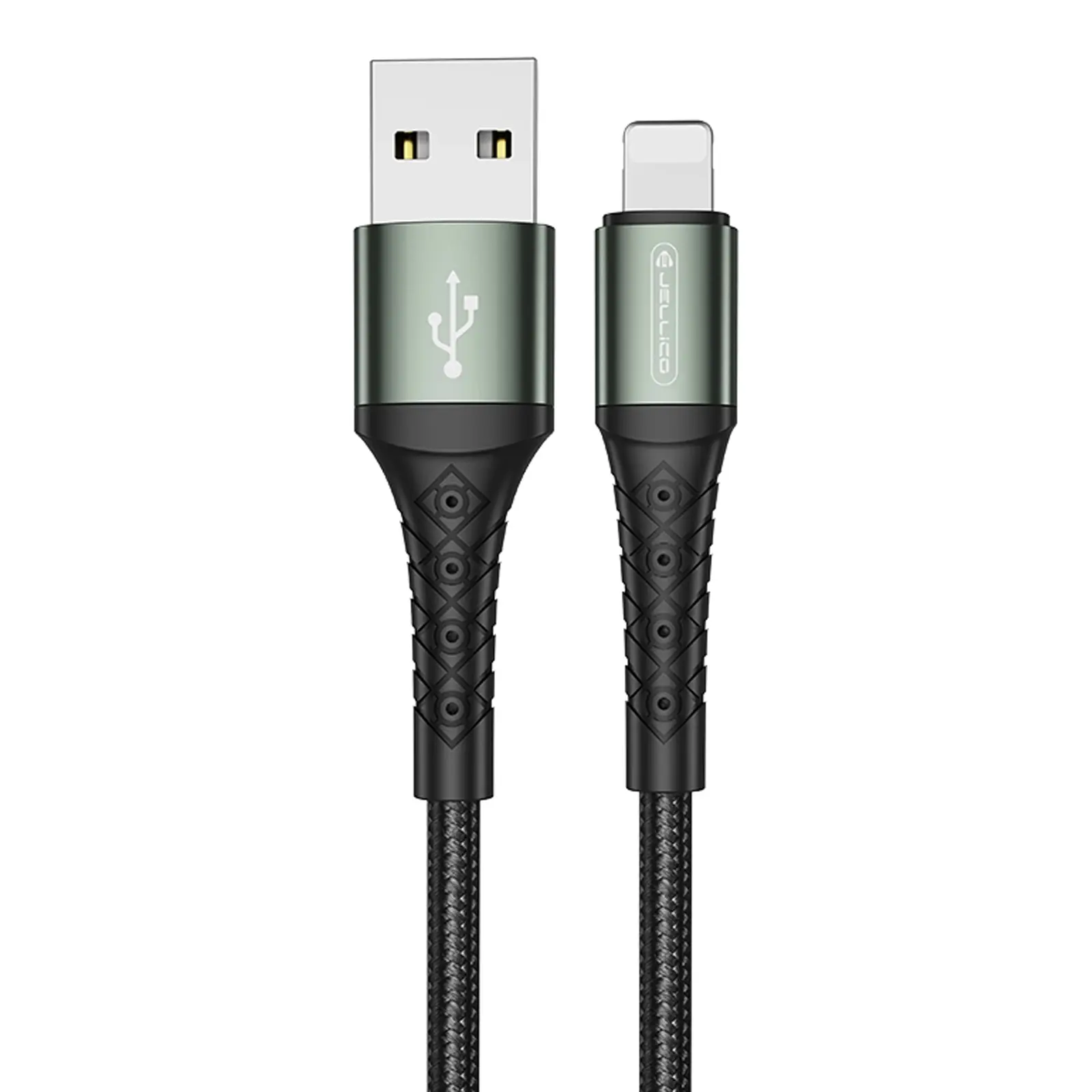 Kabel Jellico B10 USB to Lightning 3.1A (1m), Black