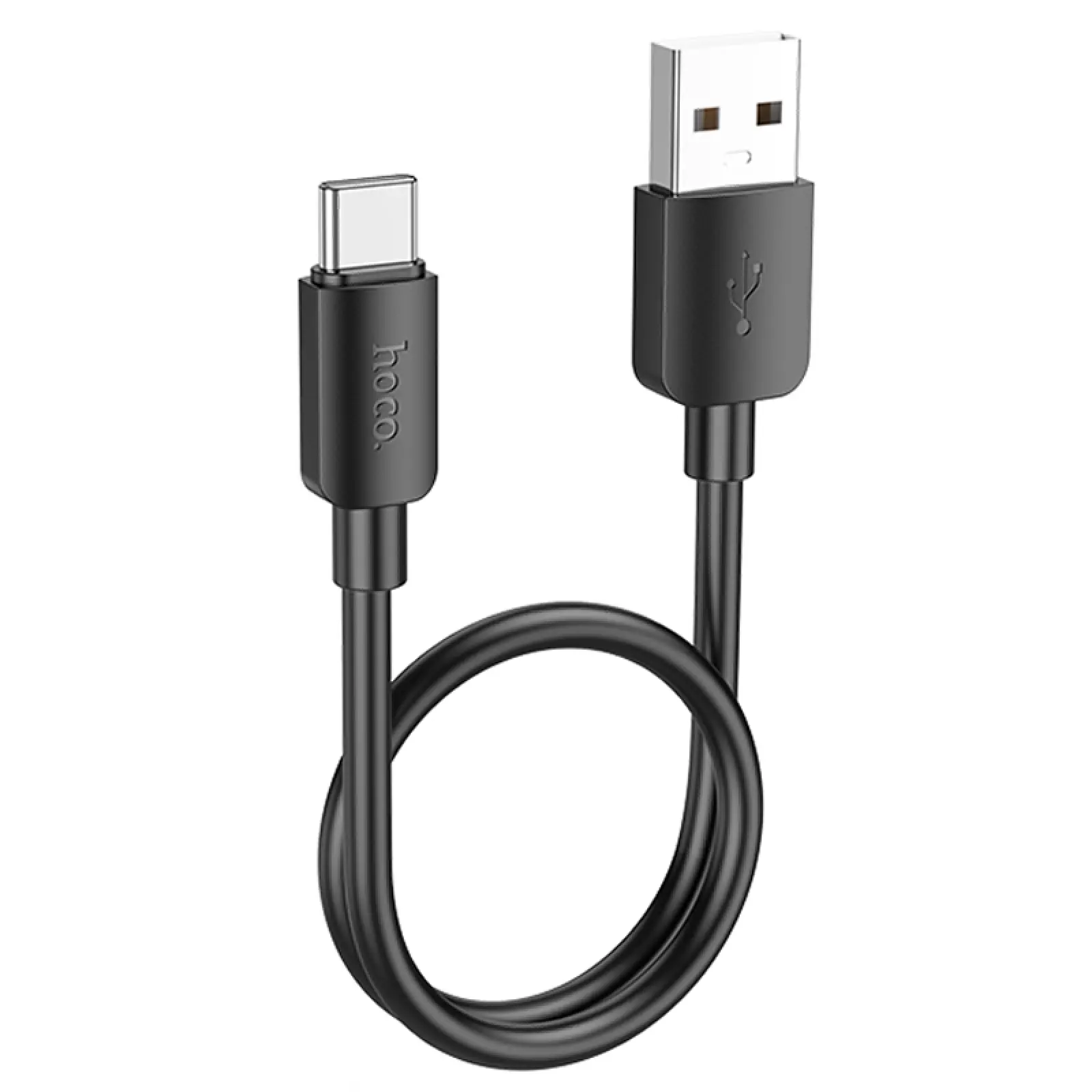 Data kabel Hoco X96 Hyper USB to Type-C 27W (0.25m), Black