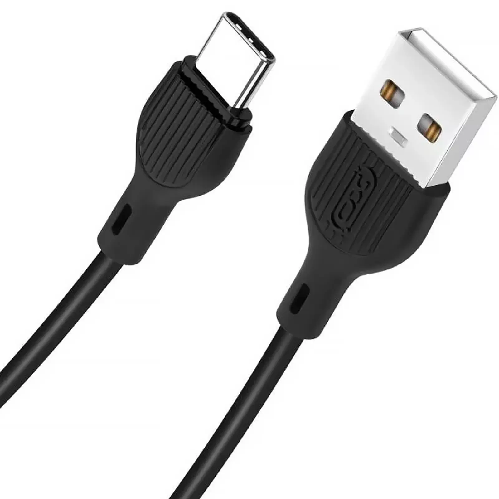 Data kabel XO NB-200 USB-A to USB-C 2.1A (1m), Black