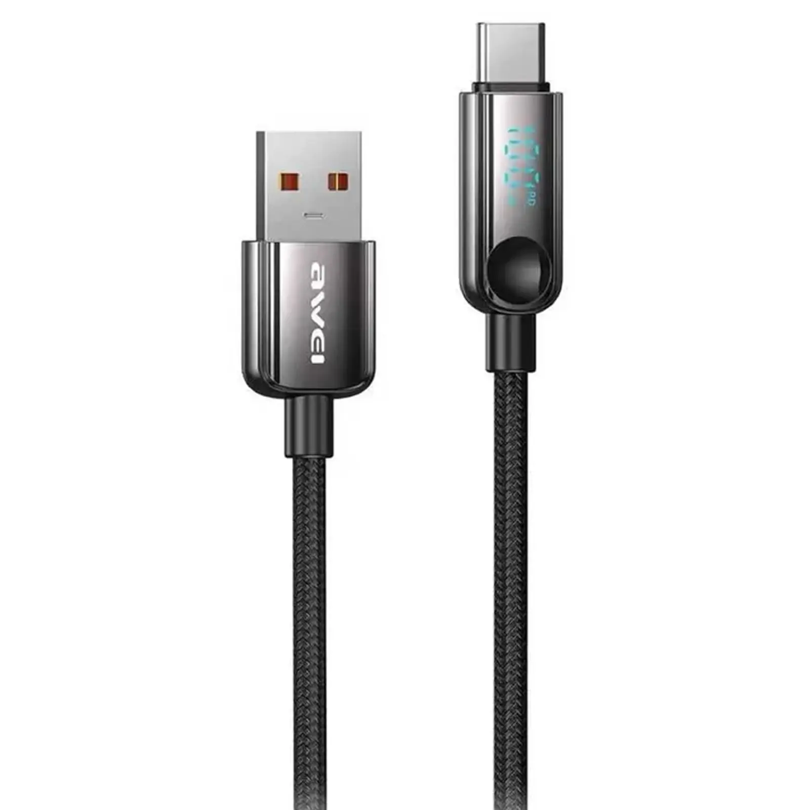 Data kabel Awei CL-175 USB to Type-C 4.5A (1m)