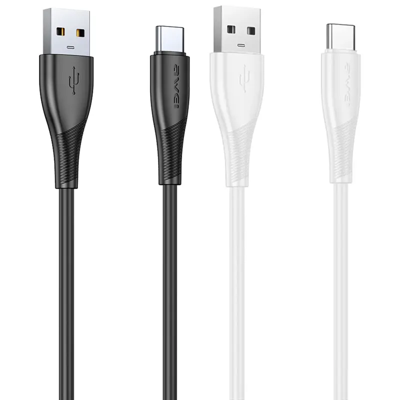 Data kabel Awei CL-182 USB to Type-C 3A (1m)