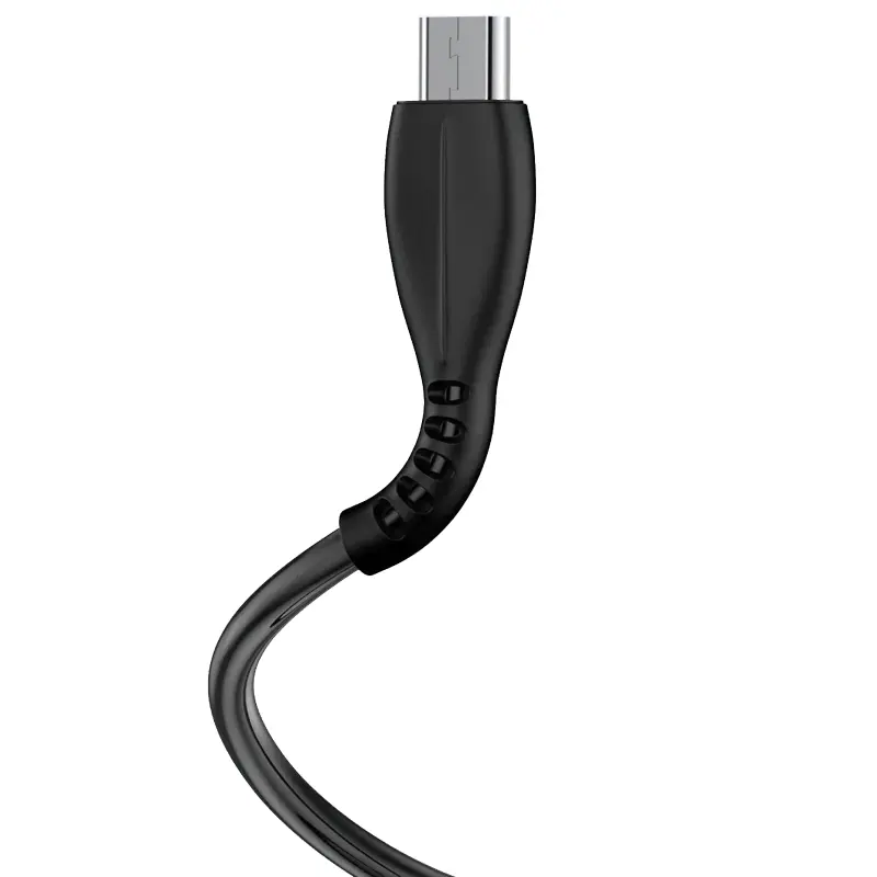 Data kabel Awei CL-115 USB to Type-C 2.4A (1m), Black 1