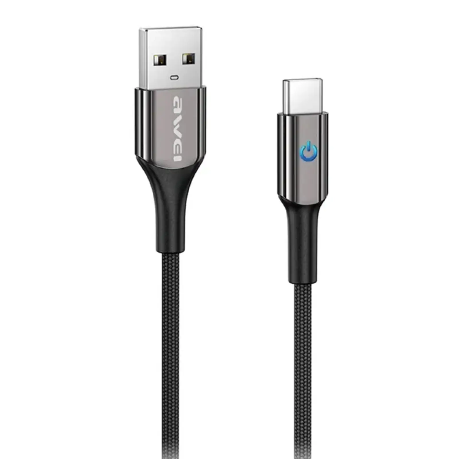 Дата кабель Awei CL-9 Power-Off USB to Type-C 45W (1m)