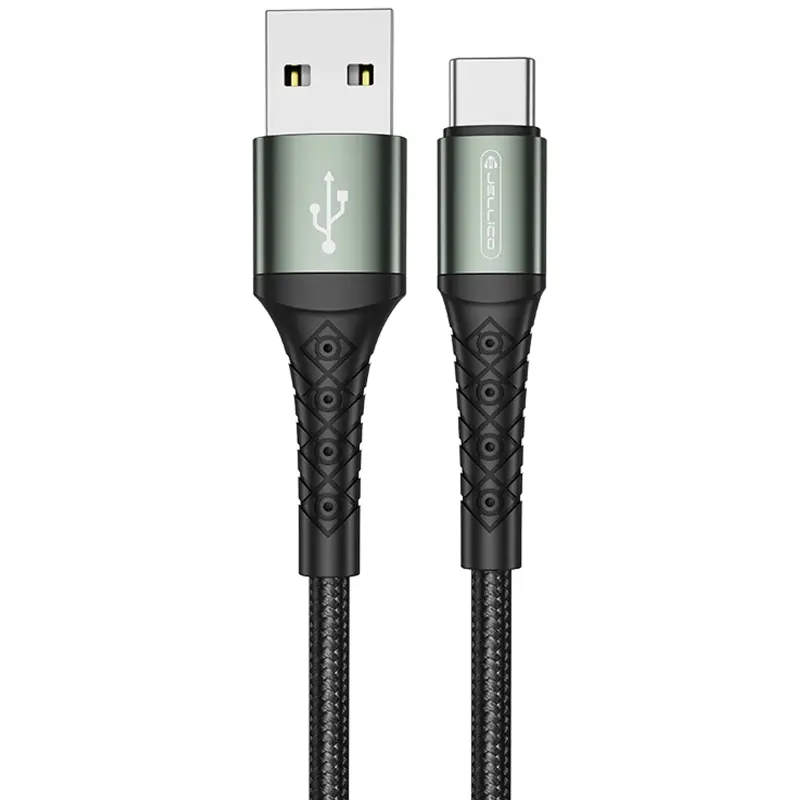 Дата кабель Jellico B10 USB to Type-C 3.1A (1m)