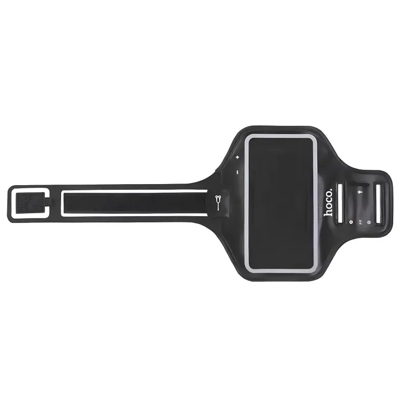 Etui na rękę Hoco BAG01 sports arm bag, Black 1