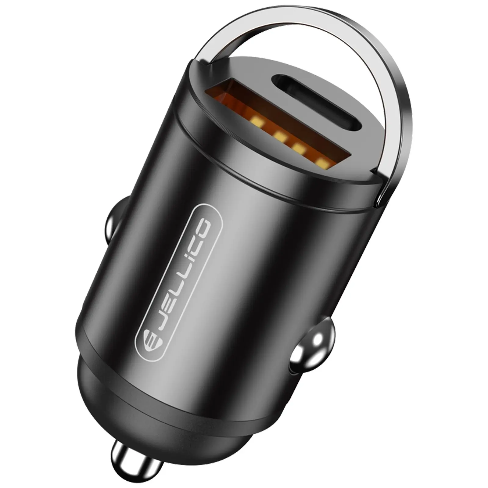 Ładowarka samochodowa Jellico F19 PD30W+QC3.0 (1USB-A/1C), Black