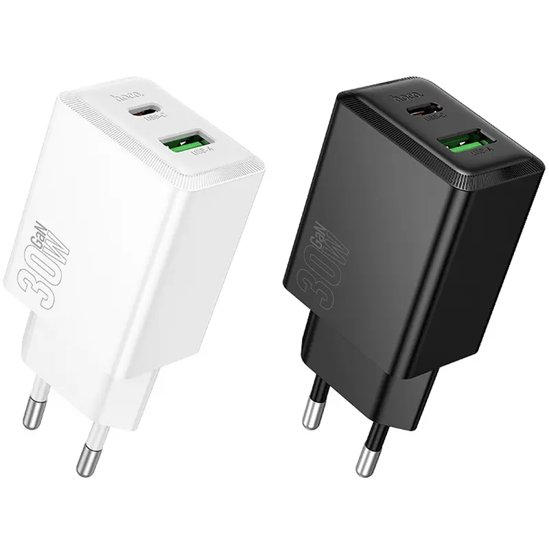 Ładowarka sieciowa Hoco N71 Nuevo PD30W+QC3.0 (1USB-A/1C)