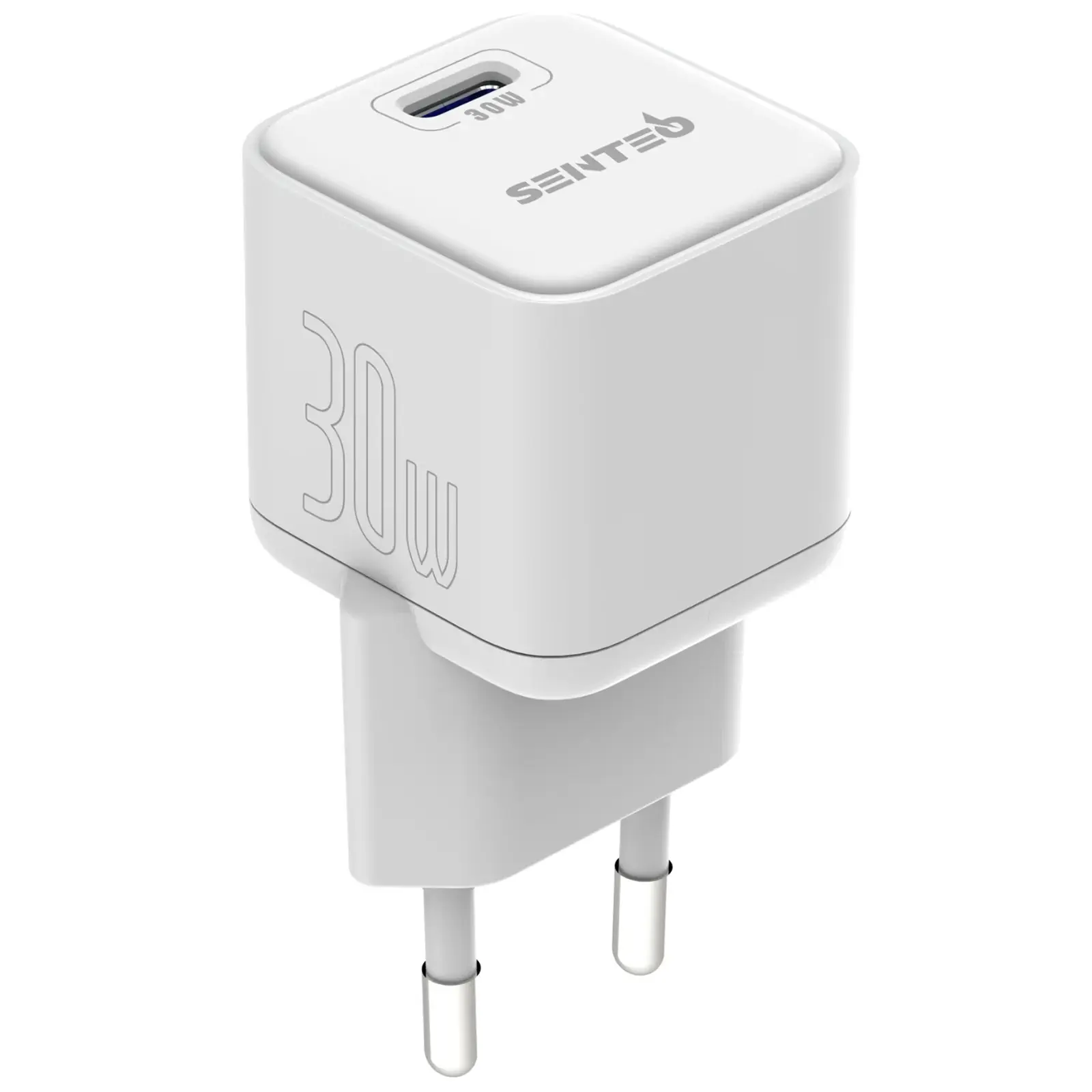 Ładowarka sieciowa Senteo Z-09 GaN Mini PD30W (1USB-C), White
