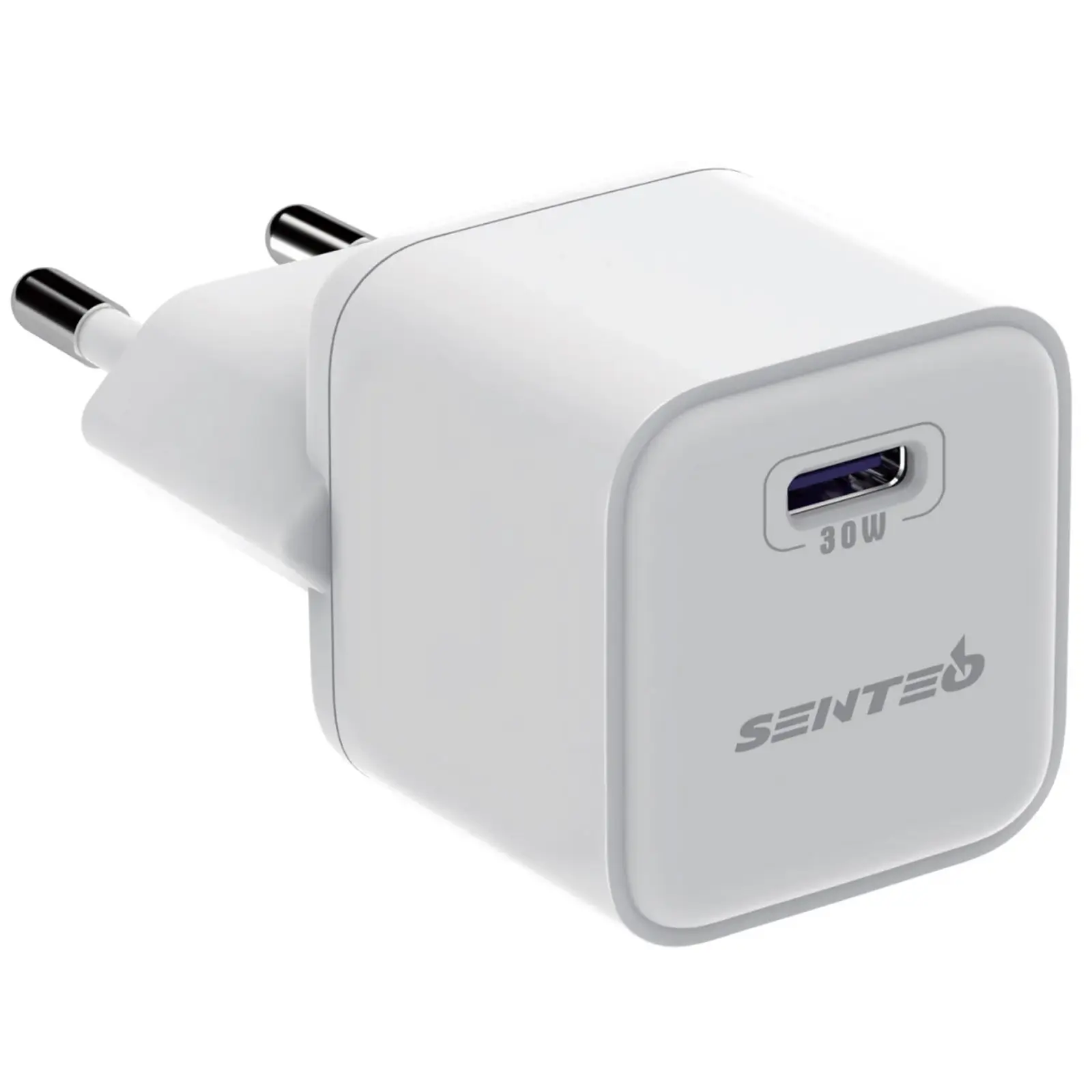 Ładowarka sieciowa Senteo Z-09 GaN Mini PD30W (1USB-C), White 1
