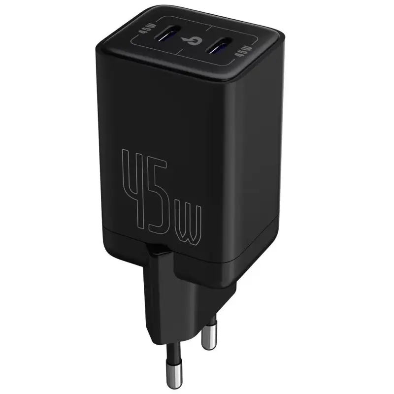 Ładowarka sieciowa Senteo Z-12 GaN PD45W (2USB-C), Black