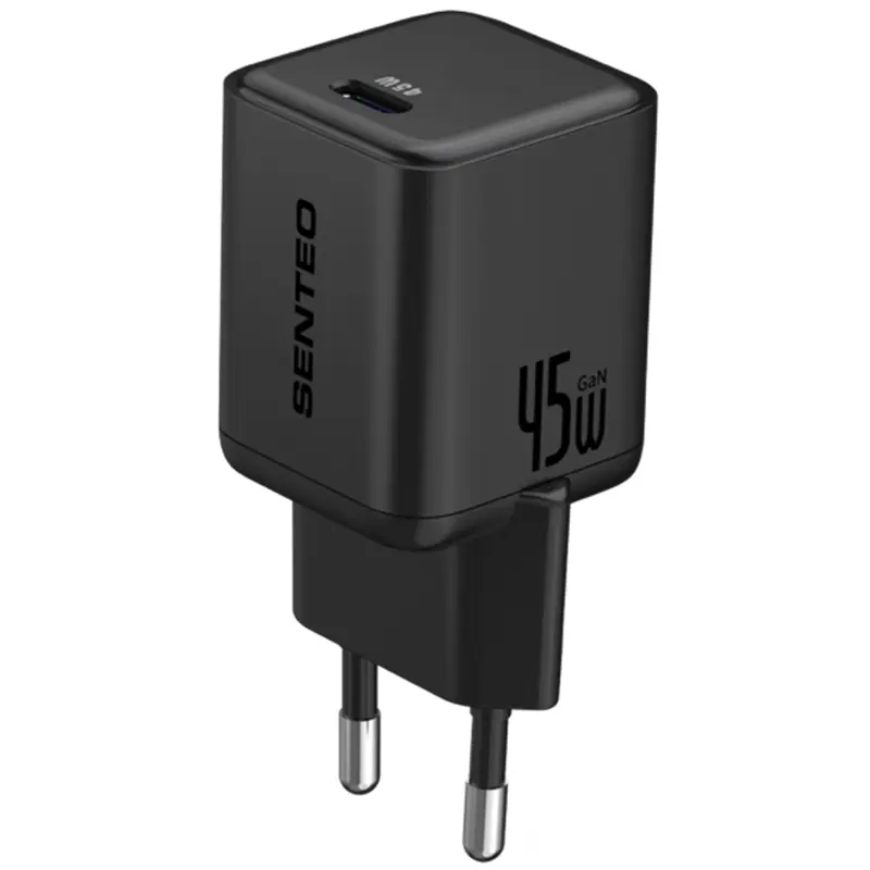 Ładowarka sieciowa Senteo Z-18 GaN Mini PD45W (1USB-C), Black