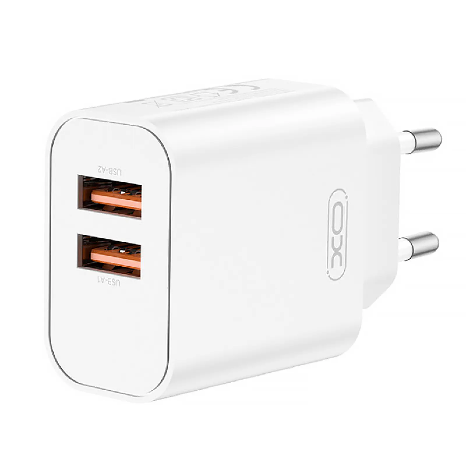 МЗП XO CE34 2.4A (2USB-A), White