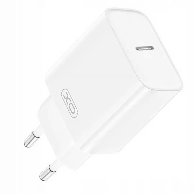 Ładowarka sieciowa XO CE32 PD20W (1USB-C), White 1