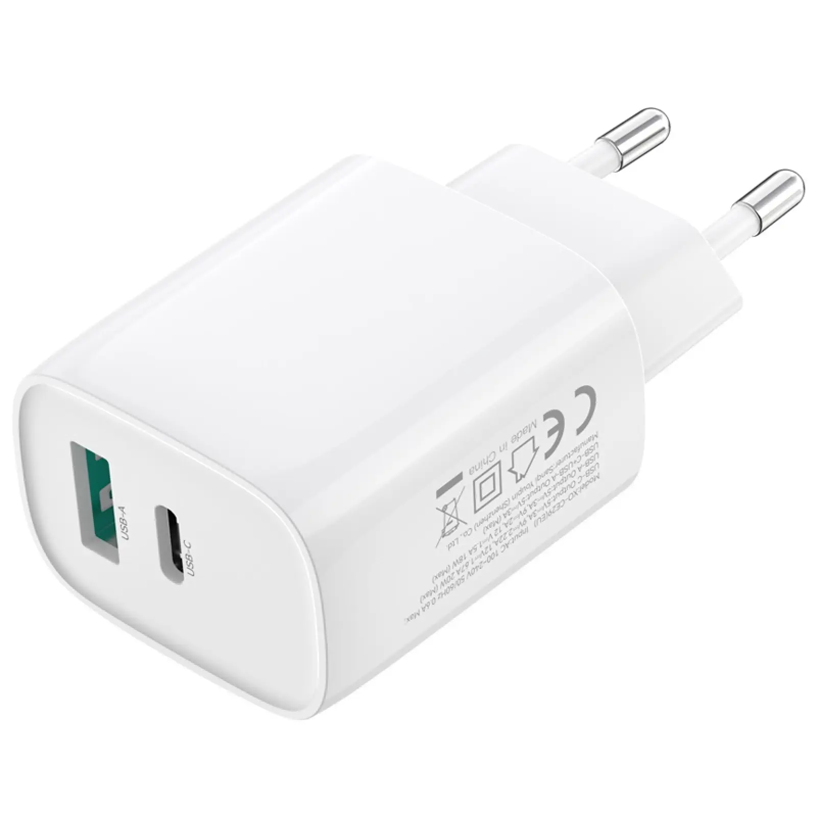 Ładowarka sieciowa XO CE29 PD20W (1USB-C) + cable USB-C to Lightning, White 1