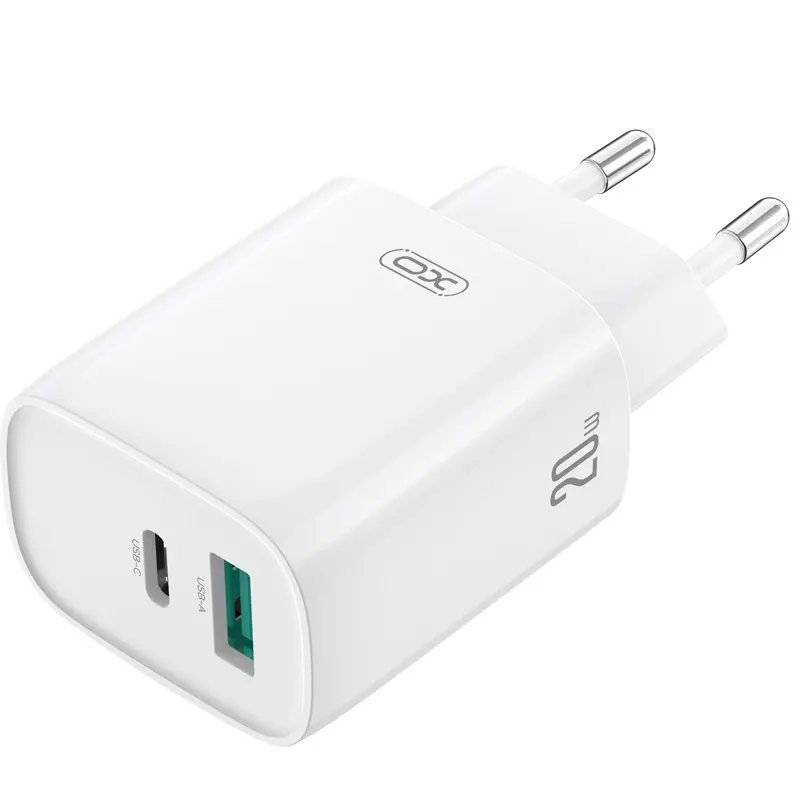 Ładowarka sieciowa XO CE29 PD20W (1USB-C) + cable USB-C to Lightning, White 2