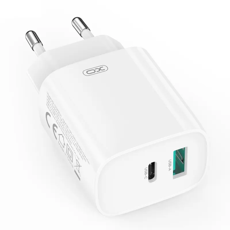Ładowarka sieciowa XO CE29 PD20W (1USB-C) + cable USB-C to Lightning, White 4