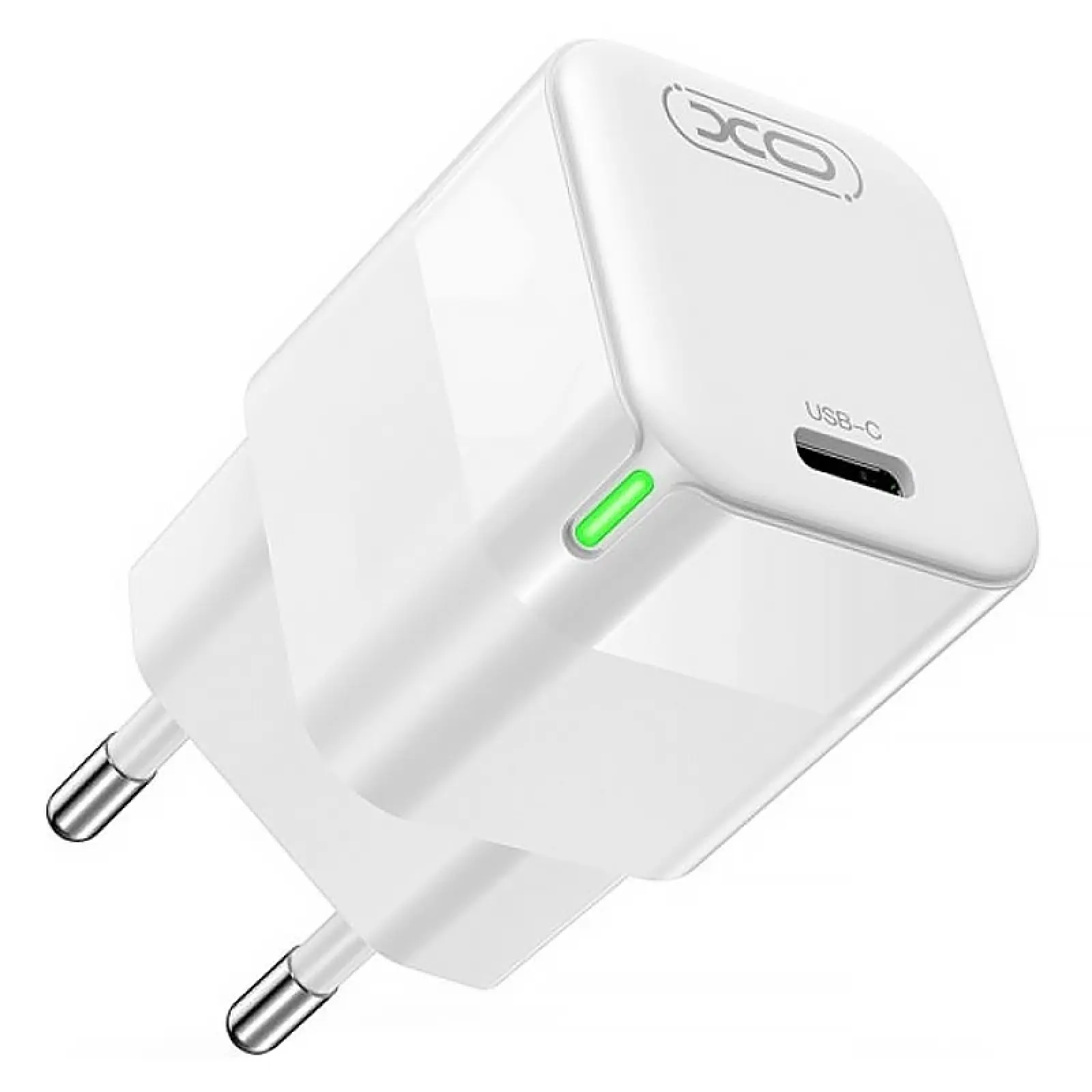 Ładowarka sieciowa XO CE06 PD30W (1USB-C), White