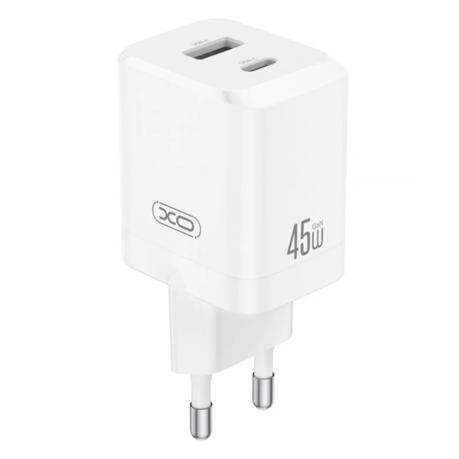 Ładowarka sieciowa XO CE36 PD45W+QC3.0 (1USB-A/1C)