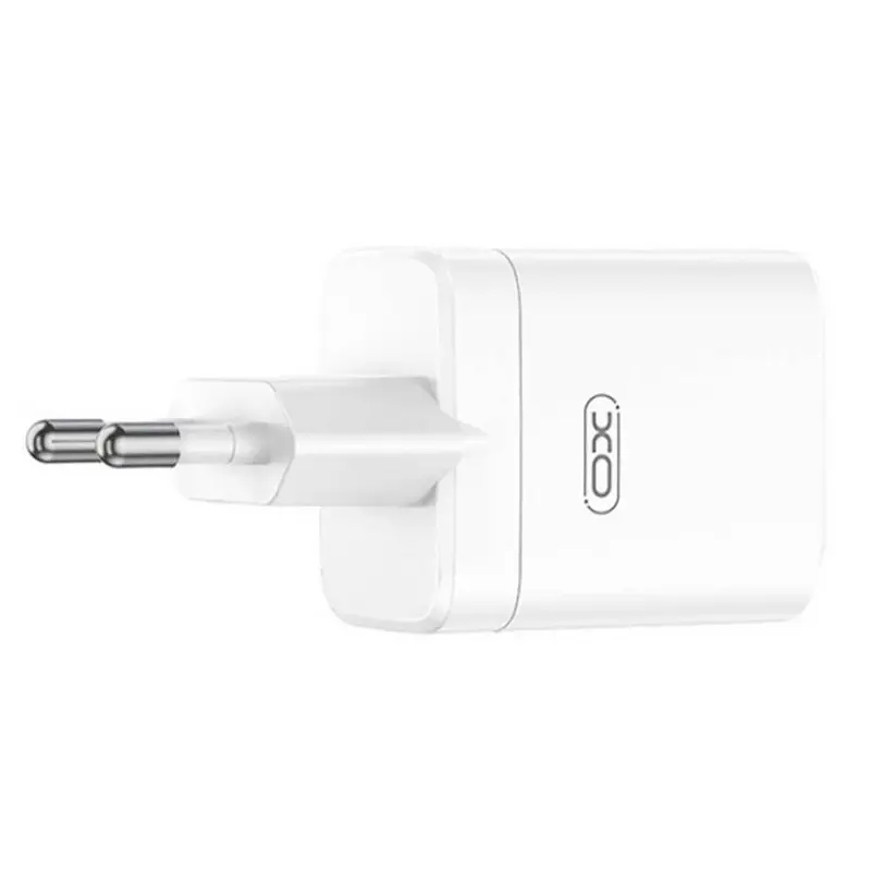 Ładowarka sieciowa XO CE36 PD45W+QC3.0 (1USB-A/1C), White 2