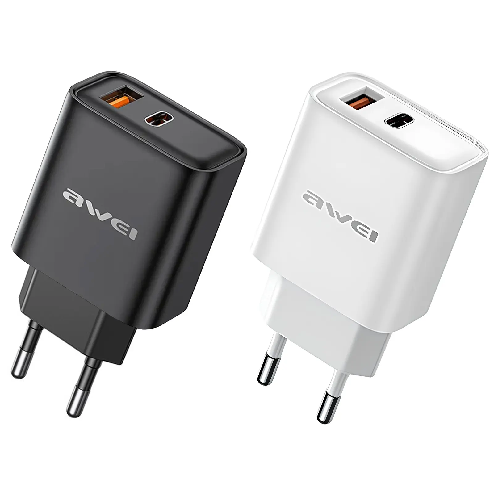 Ładowarka sieciowa Awei PD81 PD20W+QC3.0 (1USB-A/1C)