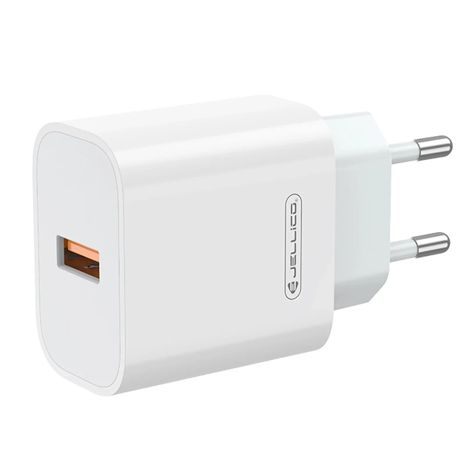 Charger Jellico AK165 22.5W (1USB-A) + cable USB to Lightning, White