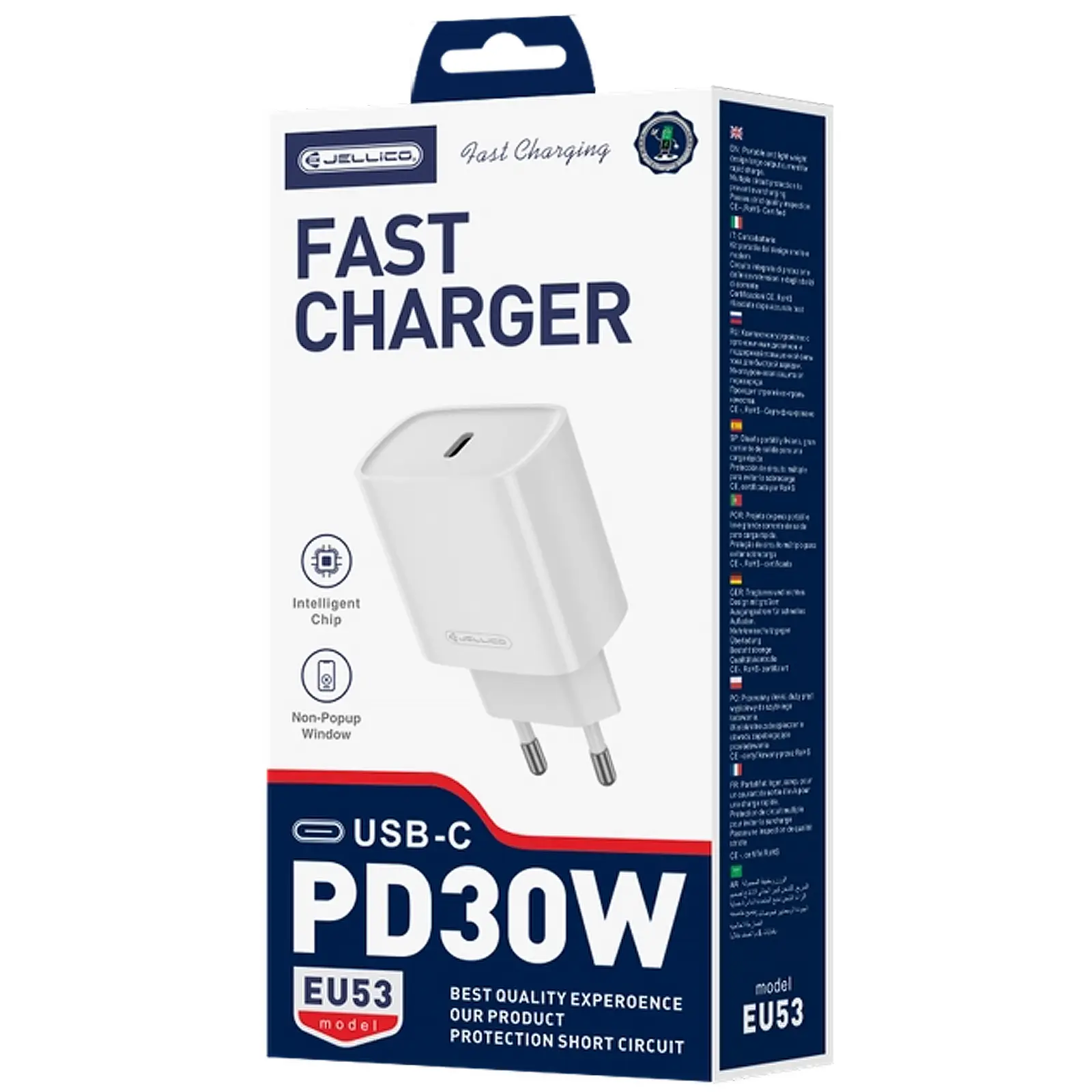 МЗП Jellico EU53 PD30W (1USB-C), White 1