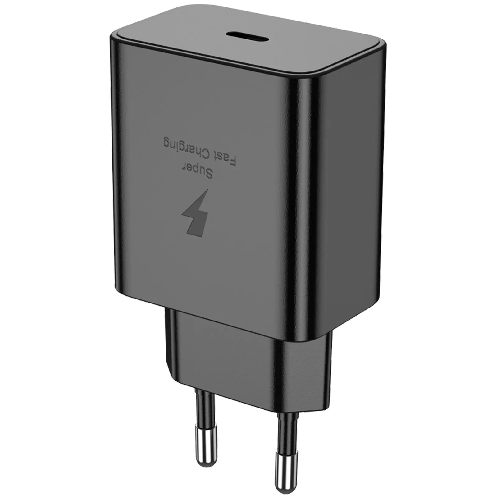 Charger Jellico EU45 GaN PD45W (1USB-C) + cable Type-C to Type-C, Black 1
