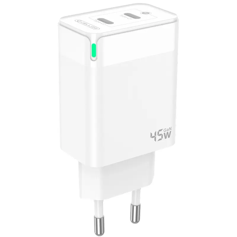 Charger Jellico C106 GaN PD45W (2USB-C), White