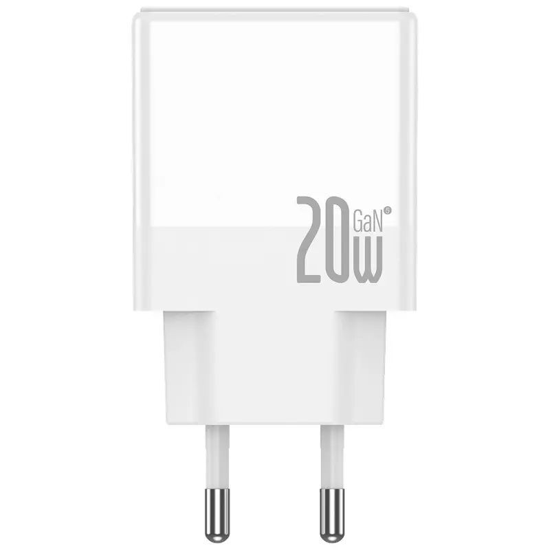Charger Jellico EU57 PD20W+QC3.0 (1USB-A/1C) + cable Type-C to Type-C, White 1