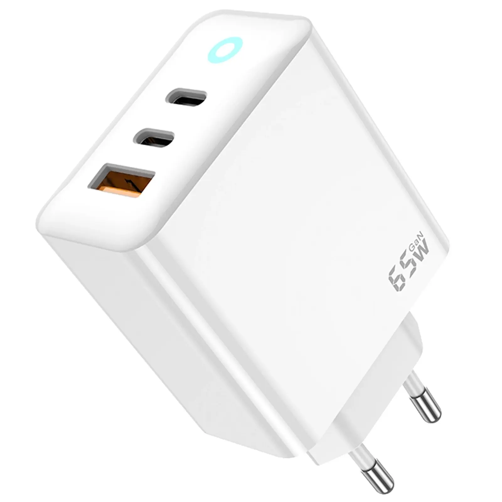 Charger Jellico EU20 GaN PD65W+QC3.0 (1USB-A/2C)