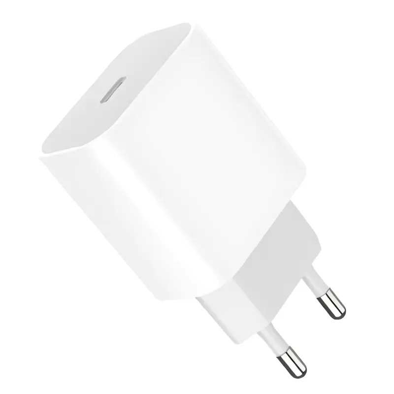Ładowarka sieciowa Denmen DC06 PD20W (1USB-C), White 1