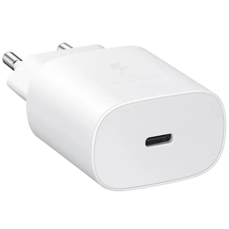 Charger SAMSUNG EP-TA800EWE 25W Bulk (1USB-C), White 1