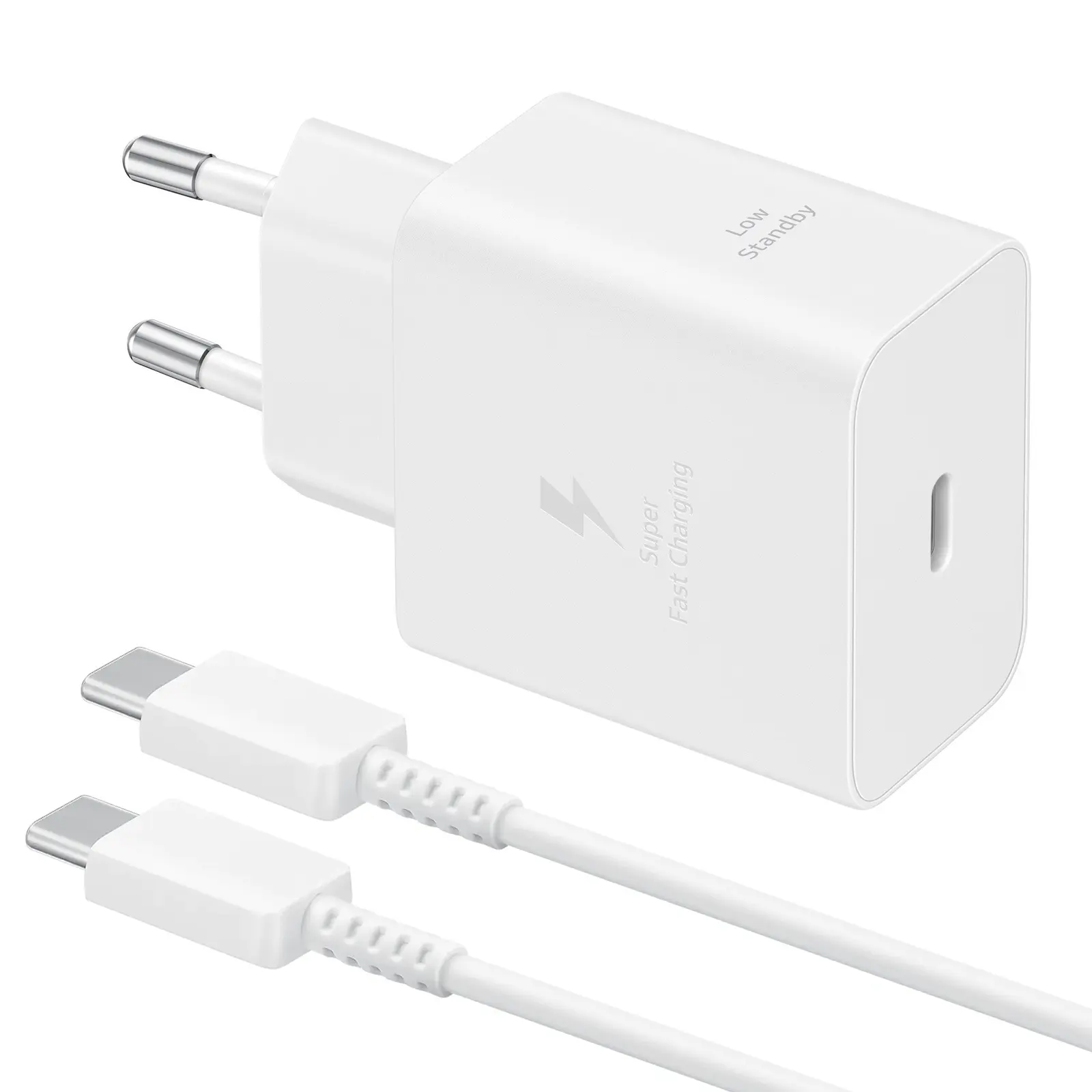 Ładowarka sieciowa SAMSUNG EP-T4511XWE 45W + kabel USB to Type-C Blister (1USB-C), White