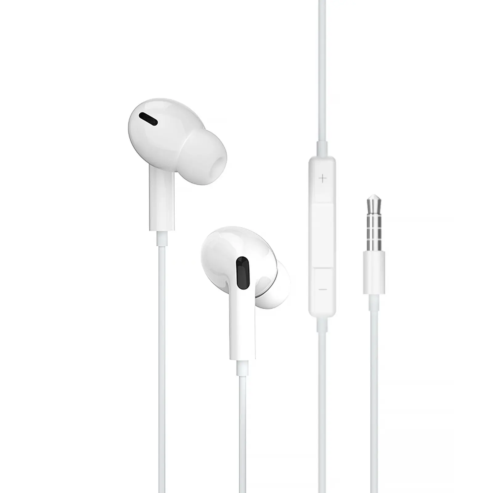 Stereo headphones Jellico EP3A (3.5mm/1.2m), White