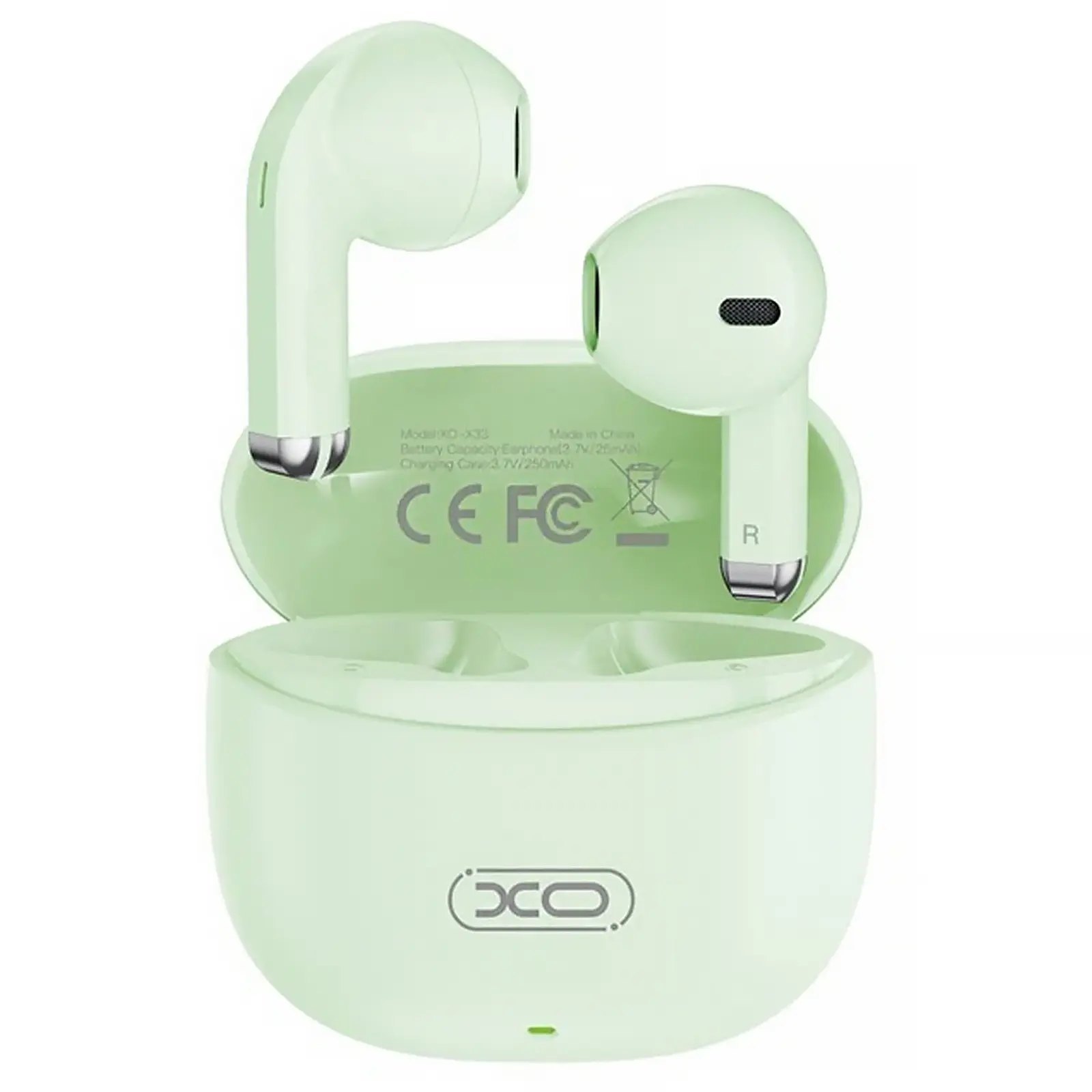 Bezprzewodowy TWS słuchawki XO X33, Green
