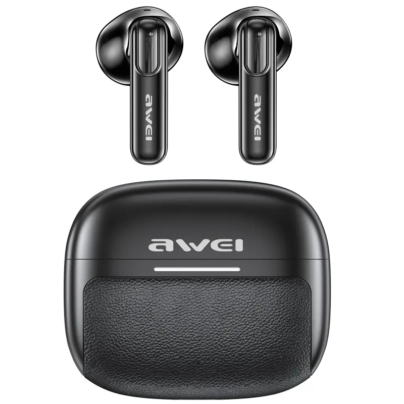 Bezprzewodowy TWS słuchawki Awei TA20 ANC, Black 1