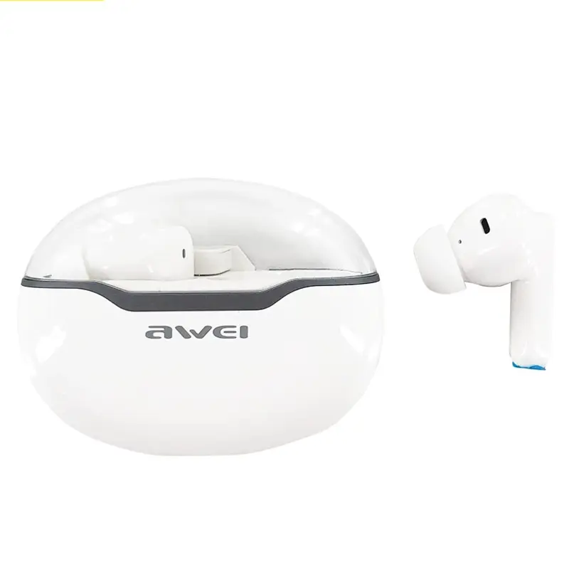 Bezprzewodowy TWS słuchawki Awei T50, White 1