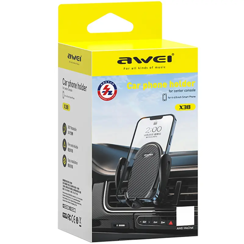 Posiadacz pulpit Awei X38, Black 4