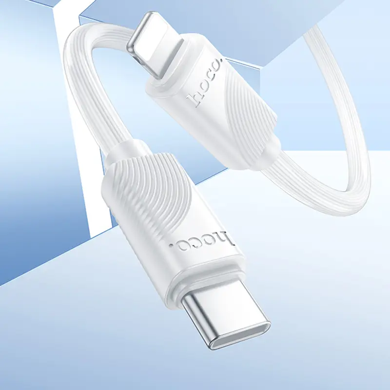 Data kabel Hoco X114 Energy Type-C to Lightning 27W (1m), White 2