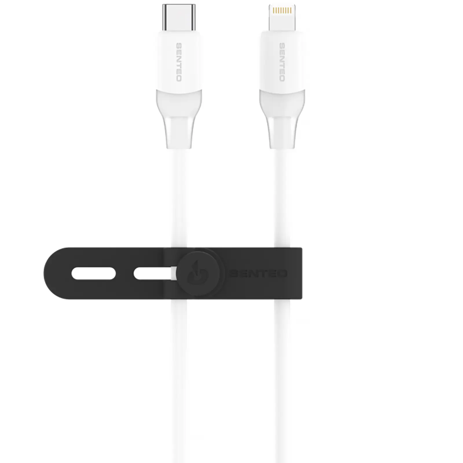 Data kabel Senteo SL-07 skin silicone USB-C to Lightning 30W (1.2m)