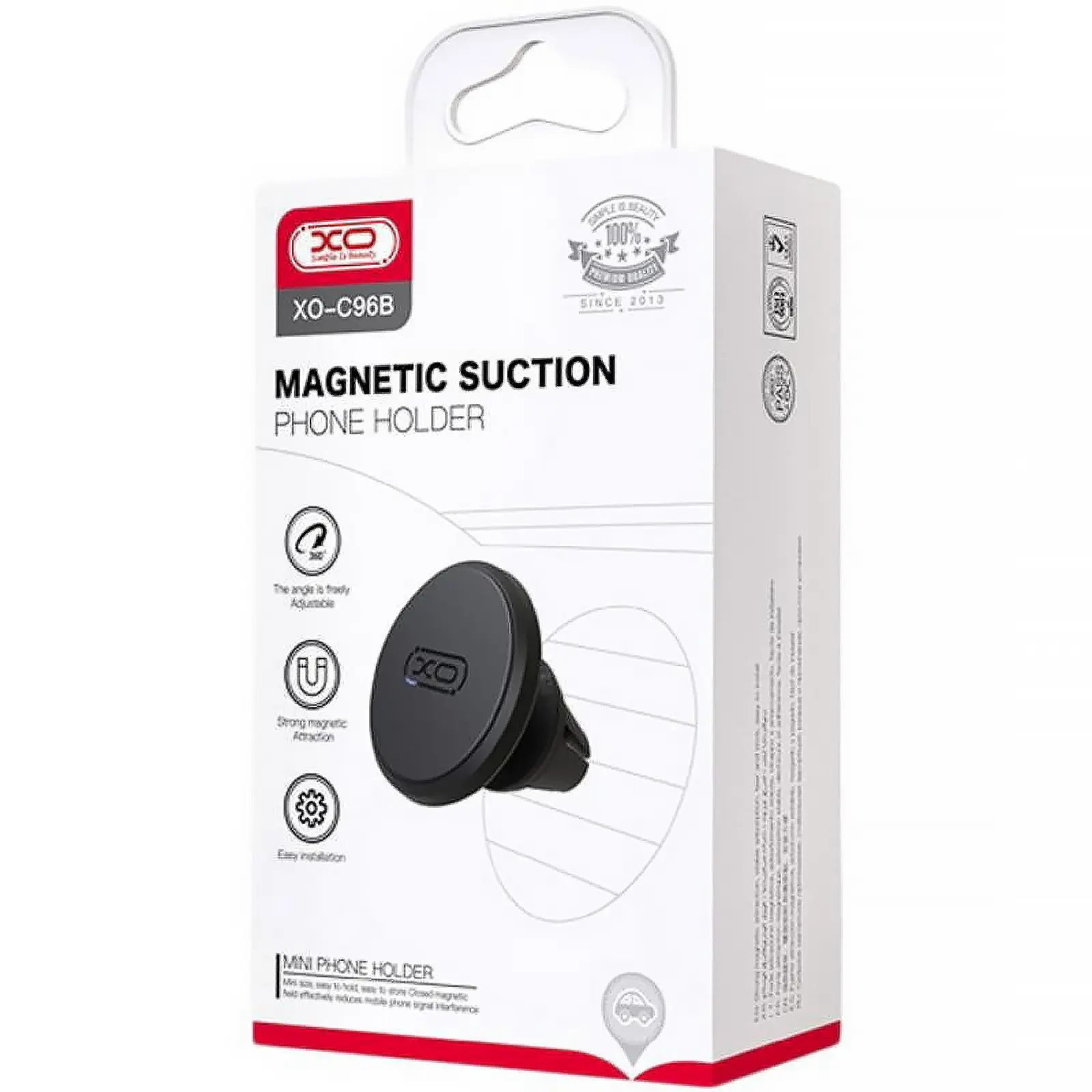 Uchwyt samochodowy XO C96B magnet, Black 2