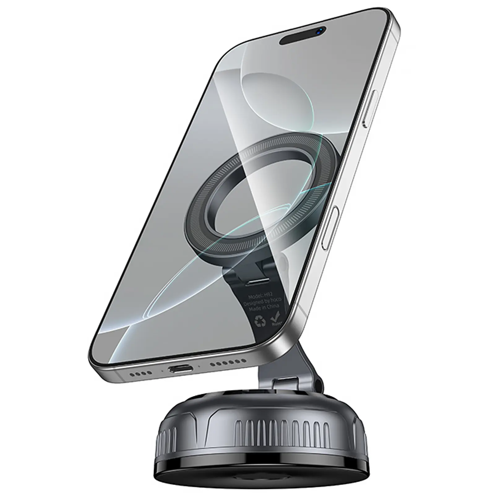 Uchwyt samochodowy Hoco H92 High vacuum suction cup magnetic(universal)