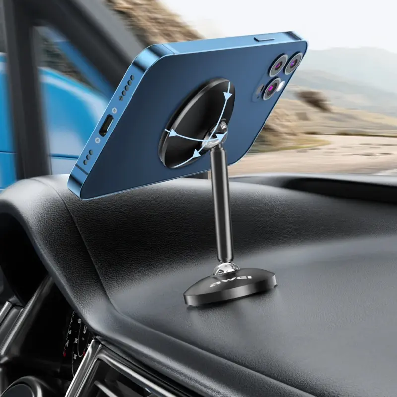 Uchwyt samochodowy Awei X22 (center console), Black 3