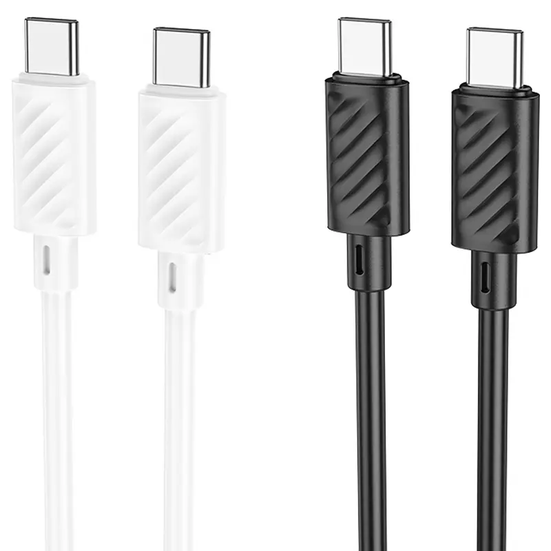 Data kabel Hoco X88 Gratified PD 60W Type-C to Type-C (1m)