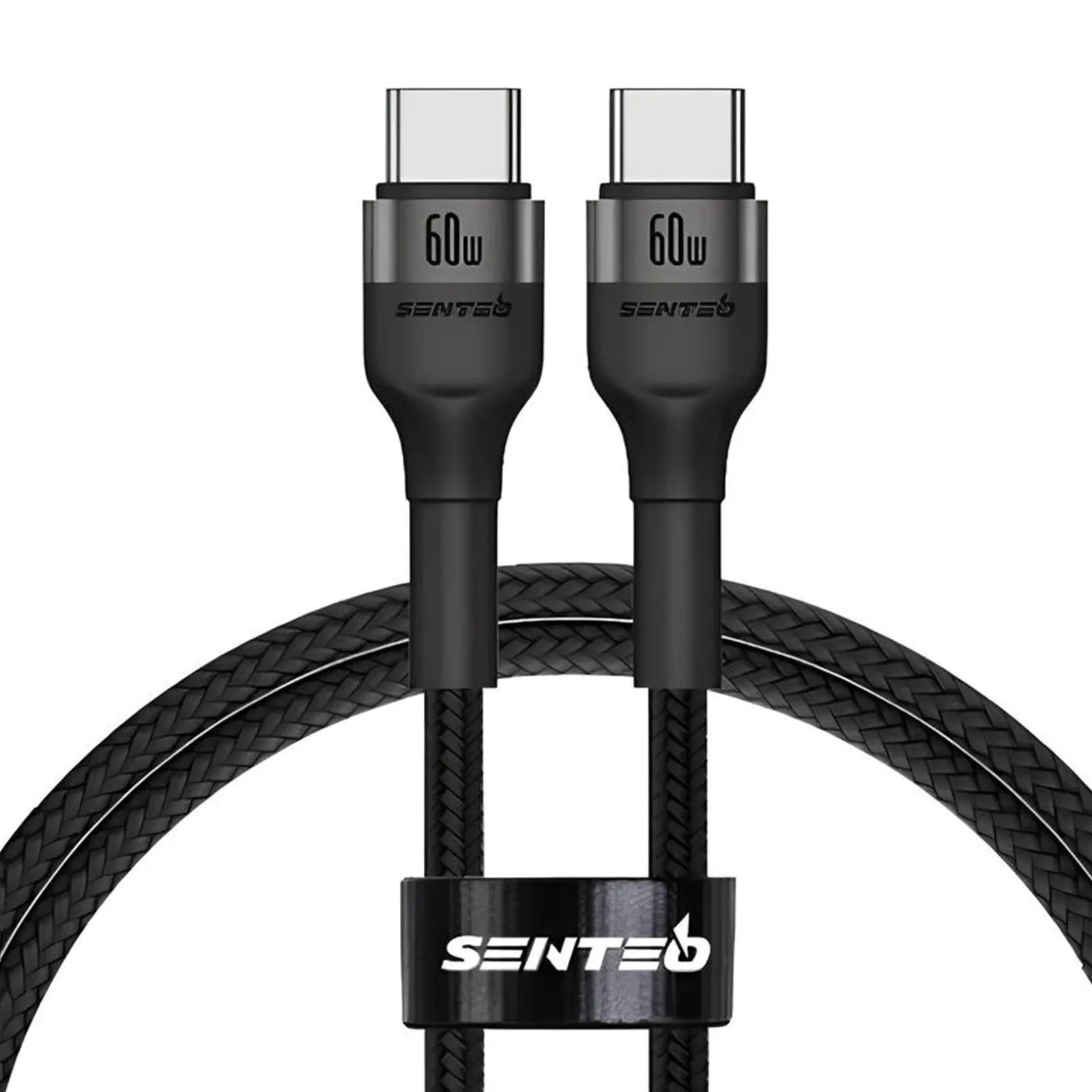 Data kabel Senteo ST-01 Montes Series braided USB-C to USB-C 60W (1.2m)